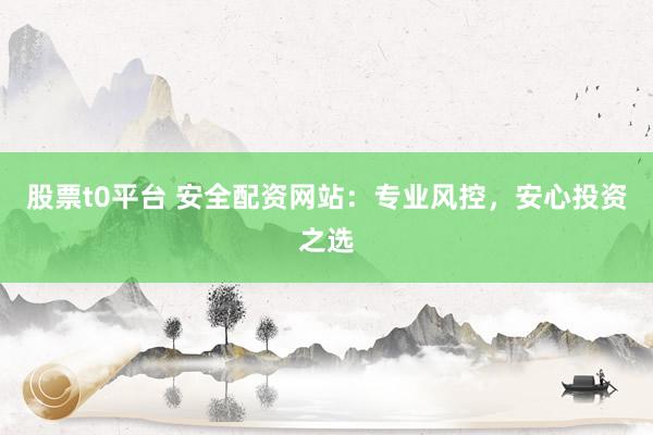 股票t0平台 安全配资网站：专业风控，安心投资之选