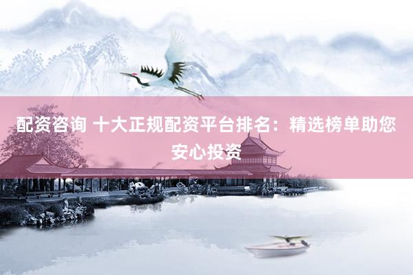 配资咨询 十大正规配资平台排名：精选榜单助您安心投资