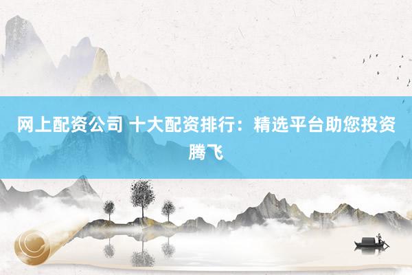网上配资公司 十大配资排行：精选平台助您投资腾飞