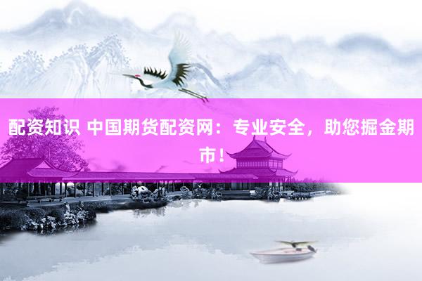 配资知识 中国期货配资网：专业安全，助您掘金期市！